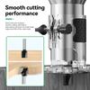 Professional Router Bit with 1/2Inch Shank for Cleaning Bottom and Smooth Wood Finishing Applications Flush Trim Woodworking