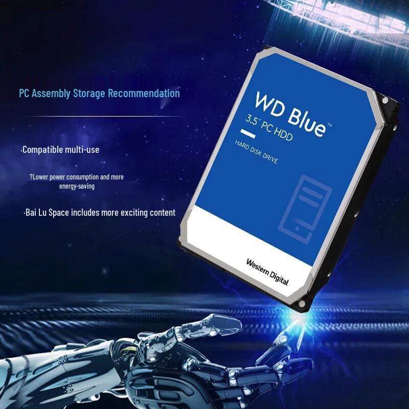 WD Blue 12TB Desktop Hard Drive