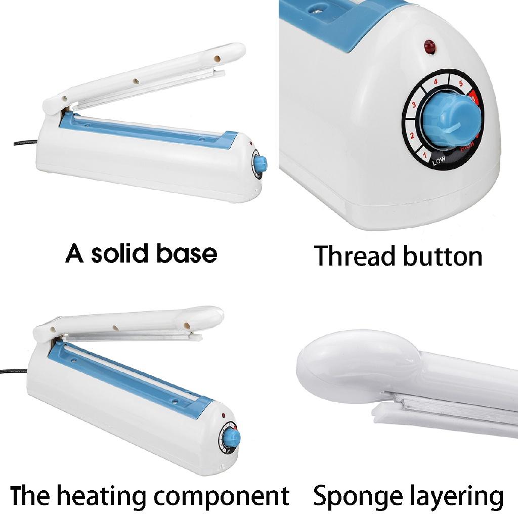 300W 230mm Pulse Power Sealer Heat Sealing Machine Food Sealer Vacuum Bag Sealer Plastic Bag Packing Tools