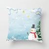Cartoon Christmas Throw Pillow Set Santa Claus Sofa Gift Home Decor Pillowcase Christmas Gift Pillowcase