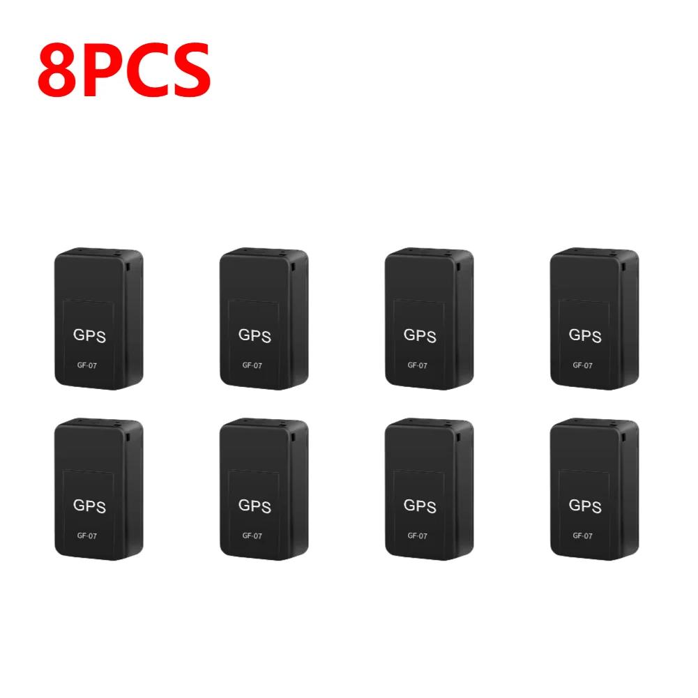 1-10pcs Mini GF 07 GPS Car Tracker Real Time Tracking Anti Theft Anti Lost Locator Strong Magnetic Mount SIM Message Positioner
