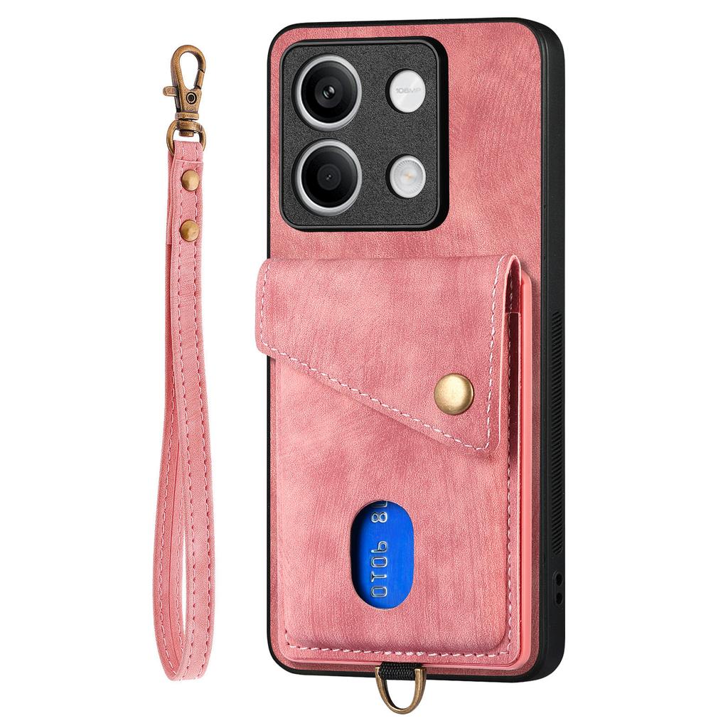 Vertical Cards Solt Wallet Leather Case For Xiaomi Redmi Note 13 Pro Plus 12 11S 12T(Pro) POCO X6 X5 F5 4G 5G Magnetic Cover