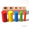 Kids Montessori Toys Wooden Color Cylinder Blocks Size Sorting Puzzle Educational Toy Toddler Fine Motor Skills Learning Toy