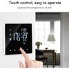 Floor Heating Thermostat 16A 4400W Intelligent Programmable Thermostat Digital Home Heating Temperature Controllerfor Radiant Underfloor Heating