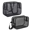 Mesh Shower Caddy Tote Bag Cosmetic Storage Bag Multifunctional Shower Bag Large Capacity Portable Toiletry Organizer