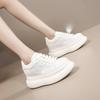 Inner Height Increase White Shoes Women's Summer Thin Mesh Sneakers