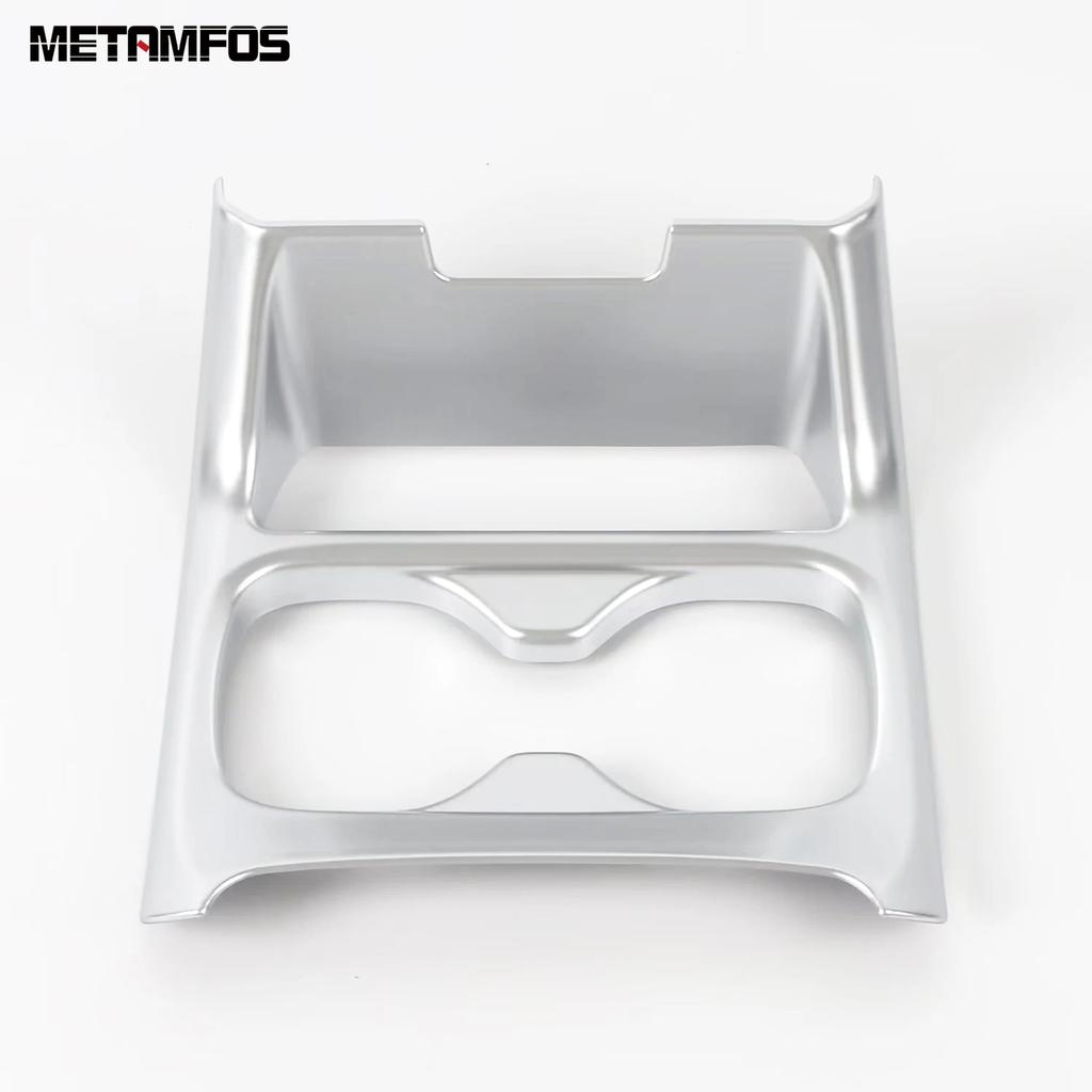 For Honda CR-V CRV  2024 2025 Carbon Fiber Center Console Water Cup Holder Decoration Frame Interior Accessories Car Styling