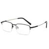 Vintage Business Anti Blue Light Reading Glasses Men Women Fashion Ultra Light Titanium Alloy Presbyopia Eyeglasses