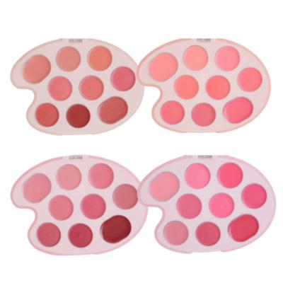 Daisyk Mood Painting Lippen- und Wangenpalette 4 Arten Mood Painting Lippen- und Wangen dasique, 1 Stück, 01 warme Farbgebung