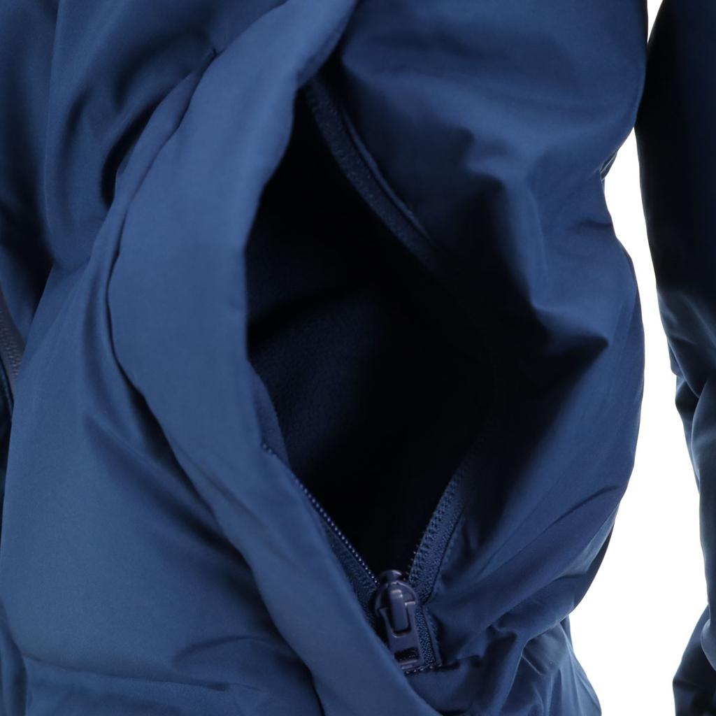 Uniqlo Nahtloser Daunenparka S Blau marineblau 3D-Schnitt Herren Gebraucht