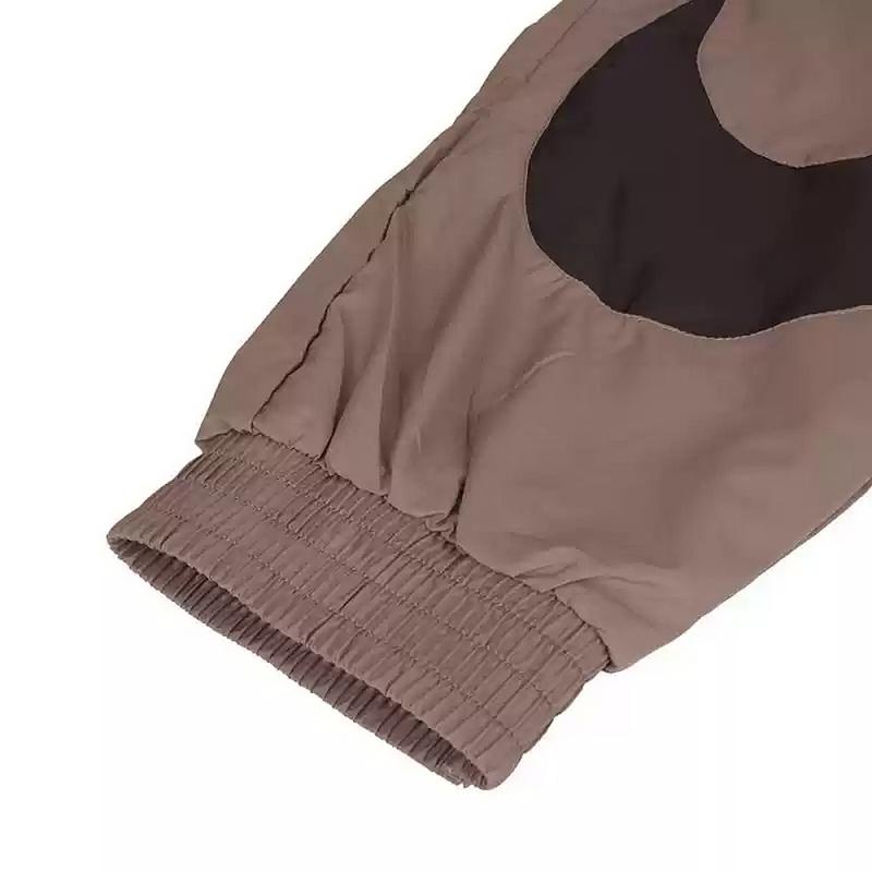 Nike SS25 Fashion Casual Tapered Knit Sports Pants Women bottoms Brown HM8977-214