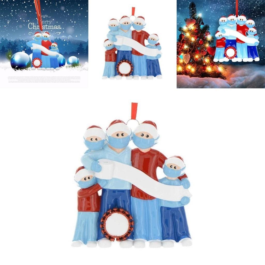 High Quality 2020 Christmas Quarantine Hanging Ornament For Personalized Family Celebrations