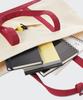 Musinsa Standard Daily Canvas Tote Bag [Ivory/Red]