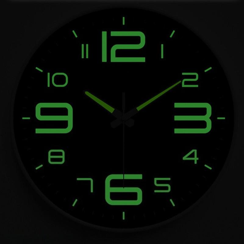 Luminous Wall Clock Silent Clocks Living Room Modern Luxury Large Quartz Watch Bedroom Creative Mechanical Watches Accessories