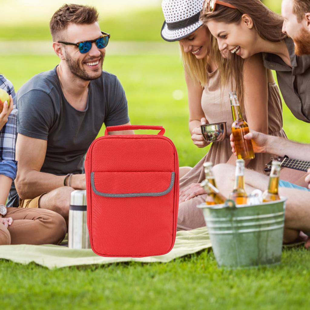 First Aid Bag Multifunctional Tear Resistant Polyester Multiple Pockets Outdoor Emergency Bag