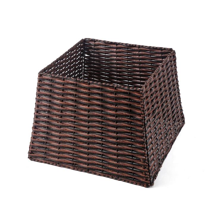 Functional Wicker Christmas Tree Skirt Festival Christmas Tree Stand Skirt Durable Tree Cover for Seasonal Decorations