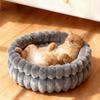 Round Cat Sofa Bed Thicken Pet Sleeping Basket Universal Dog Kennel  for Cats and Dogs