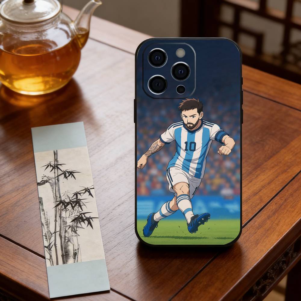 Custodia per Telefono Lionel Messi Silicone Morbido Per IPhone 17 16 15 14 13 12 11 X XR Plus Pro Max Plus