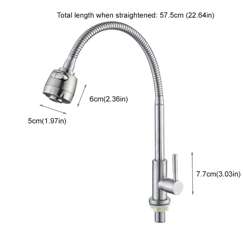 Universal Kitchen Faucet Rotatable Kitchen Water Tap Durable Sink Water Tap  Balcony