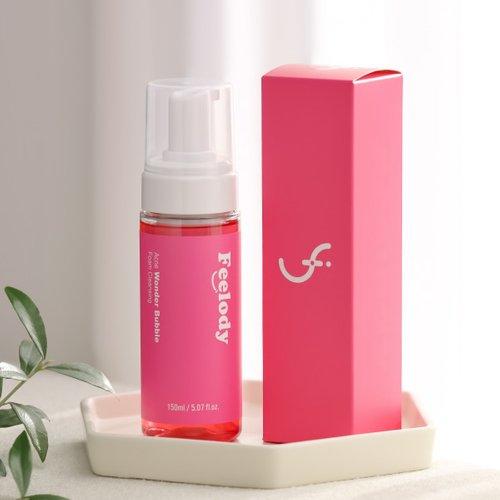 [Feelody][1+1] Feelody Hypoallergenic Mildly Acidic Youth Acne Foam Cleansing Salicylic Acid BHA Vitamin Cica 150ml_637338