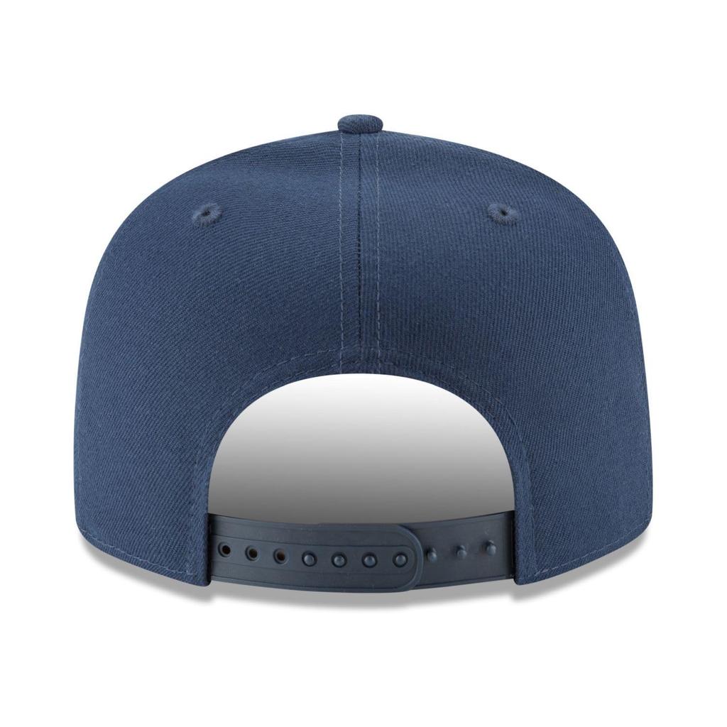 New Era Navy Denver Broncos Basic 9FIFTY Adjustable Snapback Hat Men's