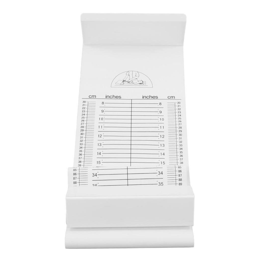 Babymessmatte Säuglingsmessmatte Säuglingsmessmatte Babygrößenmesslineal Waschbar Zusammenklappbar Haushaltswaren