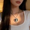 Fashionable 81Cm Long Necklace Designed With Cats And Dog Charm Great For Casual Outings