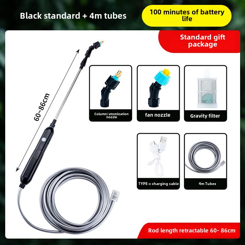 

Электрический пистолет-распылитель для пестицидов и дезинфекции дома