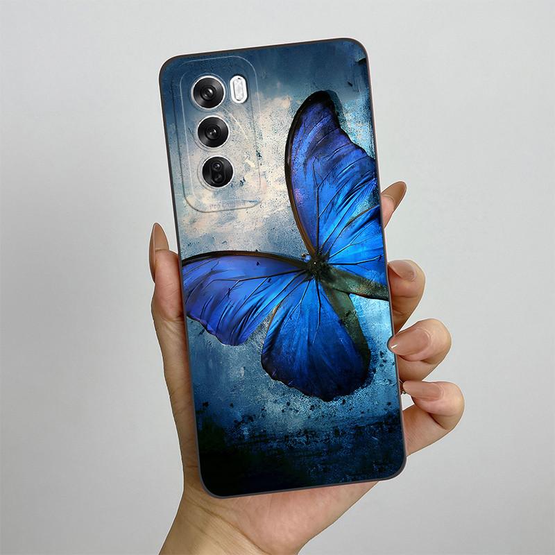 For OPPO Reno 12 CPH2625 Reno12 Pro Phone Case 12pro 5G CPH2629 Love Heart Silicone Soft Shockproof Back Cover Protective Shell