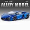 1:24 Lamborghini Revuelto Alloy Sports Car Model Diecasts Metal Track Super Racing Vehicles Car Model Sound and Light Kids Gifts