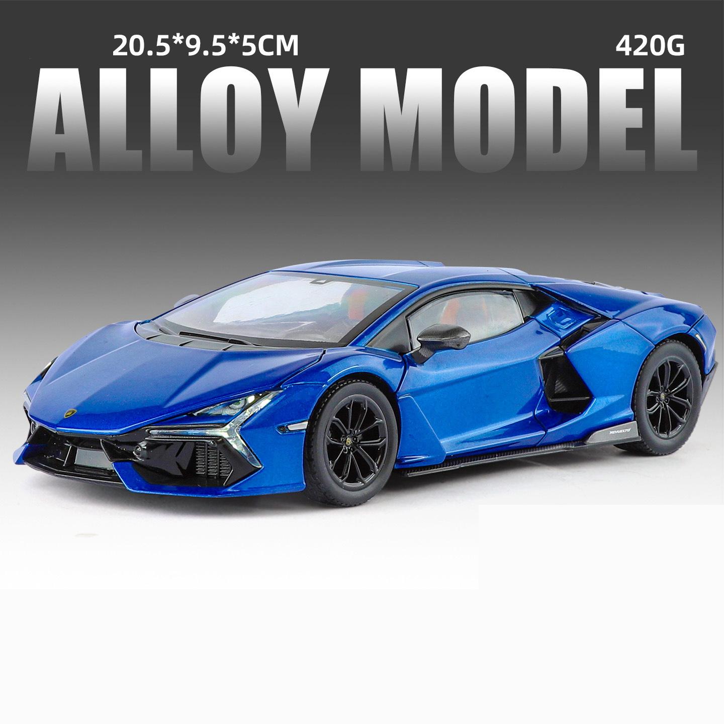 1:24 Lamborghini Revuelto Sakausējuma Sporta Auto