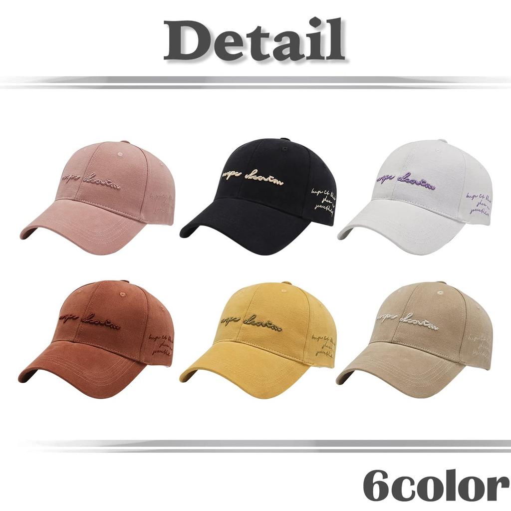 English Simple CA570 [White Fang] Hat, Letters, Logo, Cap, Design, Stylish, Men's, Women's, (Pink)