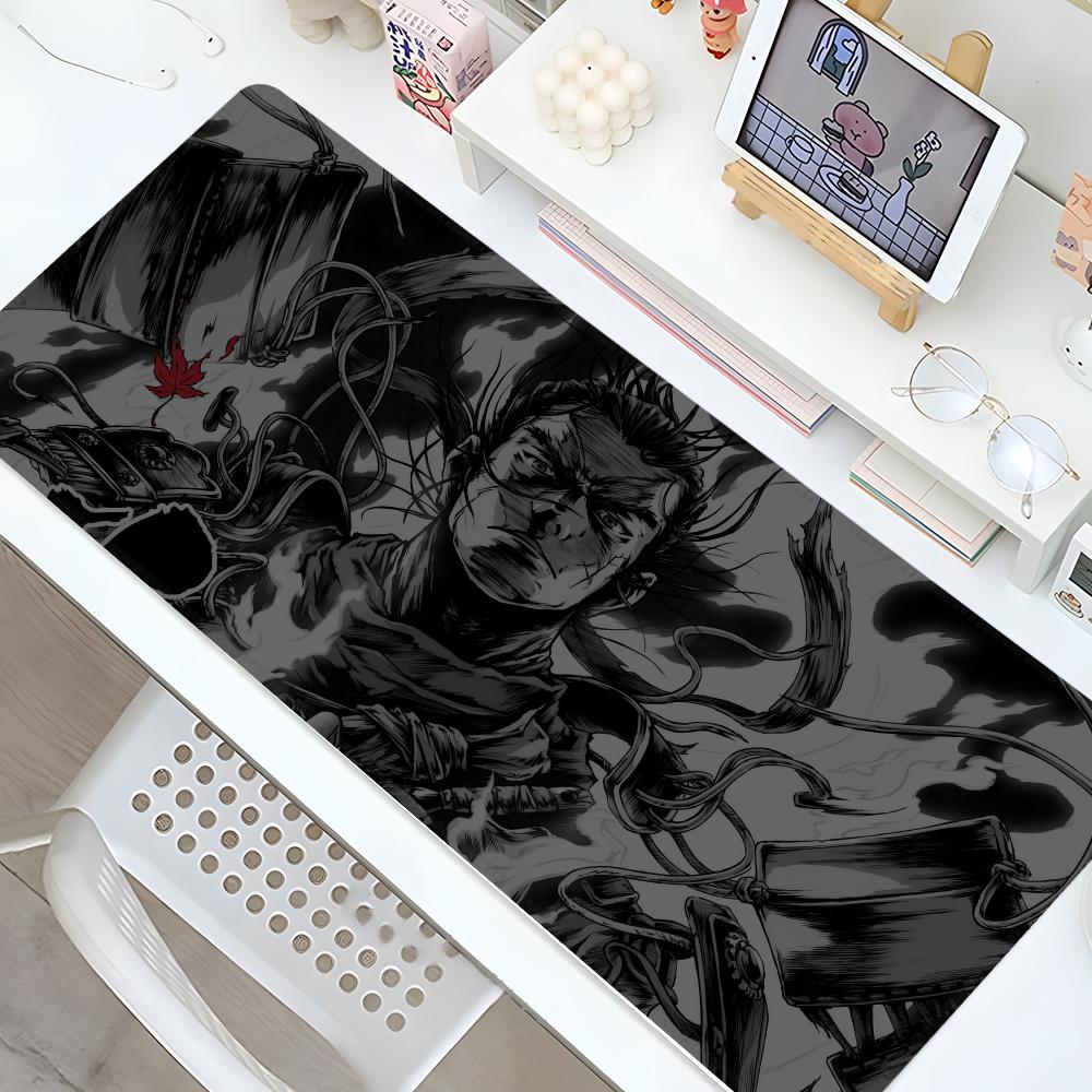 Ghost Of Tsushima Mouse Pad Gaming Locking Edge Big Computer Gamer Large Rubber Art Mousepad Desk Decor Laptop Desk Mat