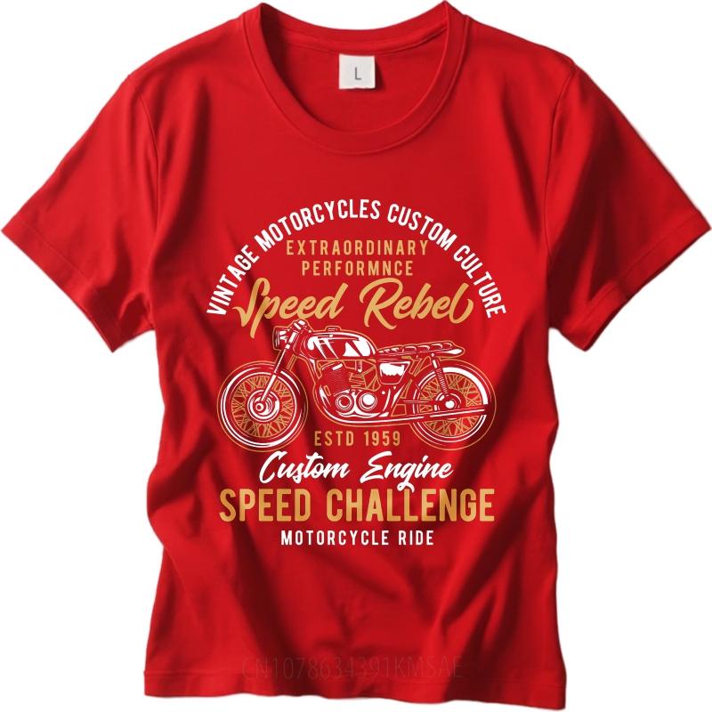 

Plus Size Summer Women Tshirt Vintage Motorcycles Custom Culture Speed Short Sleeve New Arrived Crew Neck Top Tees S