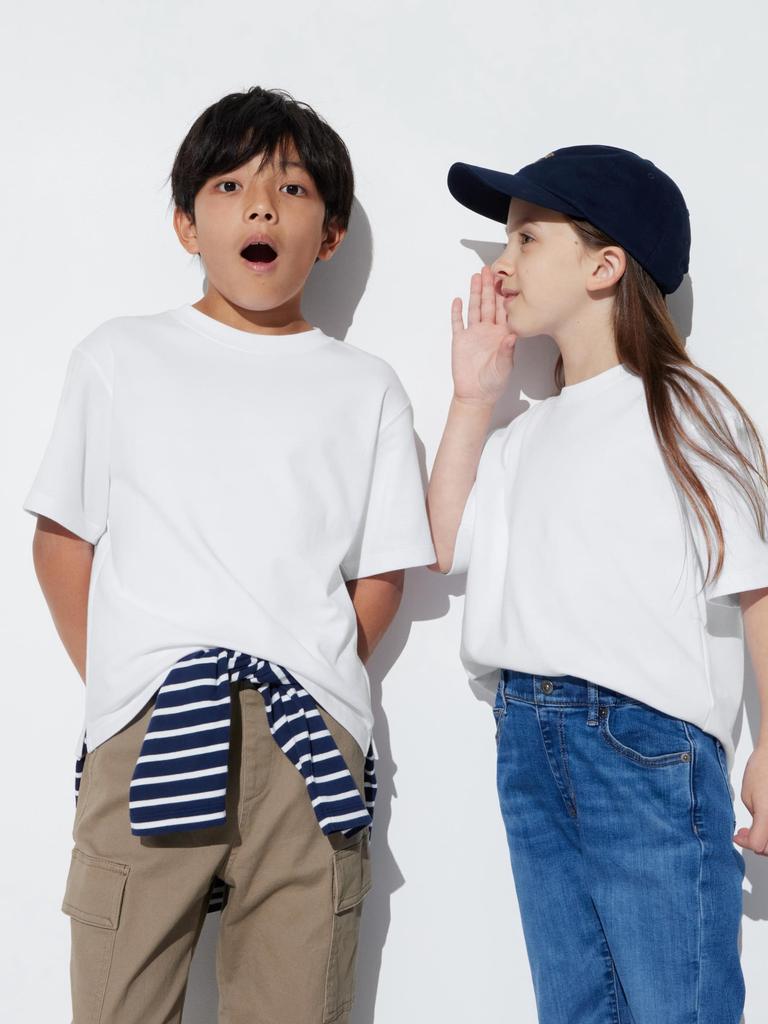 Uniqlo Japan Air Rhythm Cotton Crewneck Tee  Short Sleeve 