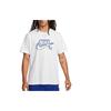 T Shirts Men's White Crew Neck Moderate Straight Fit FD1297-100