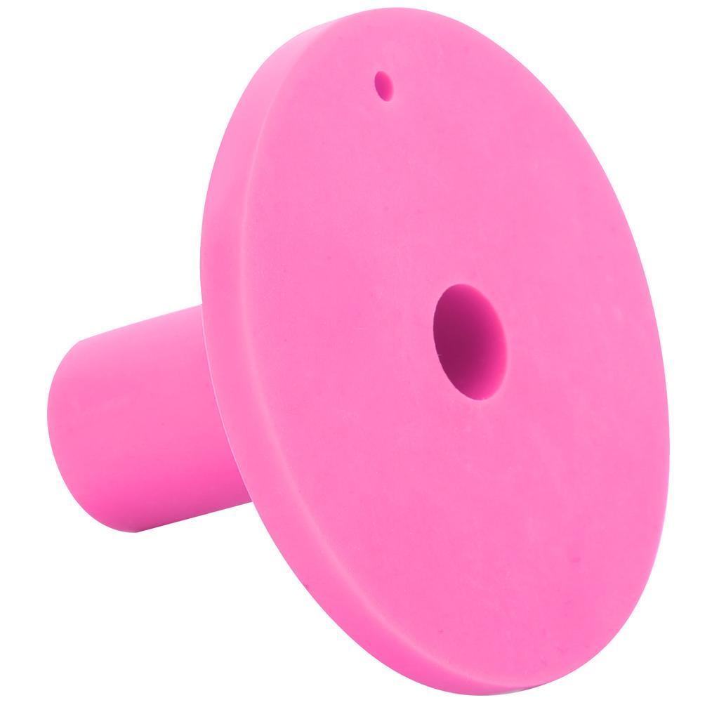 38mm Golf Rubber Tee Holder Golf Training Aid for Driving Range and Practice MatPink