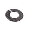 Carbon Fiber Steering Wheel  Ring Trim Cover For Abarth 595 2011-