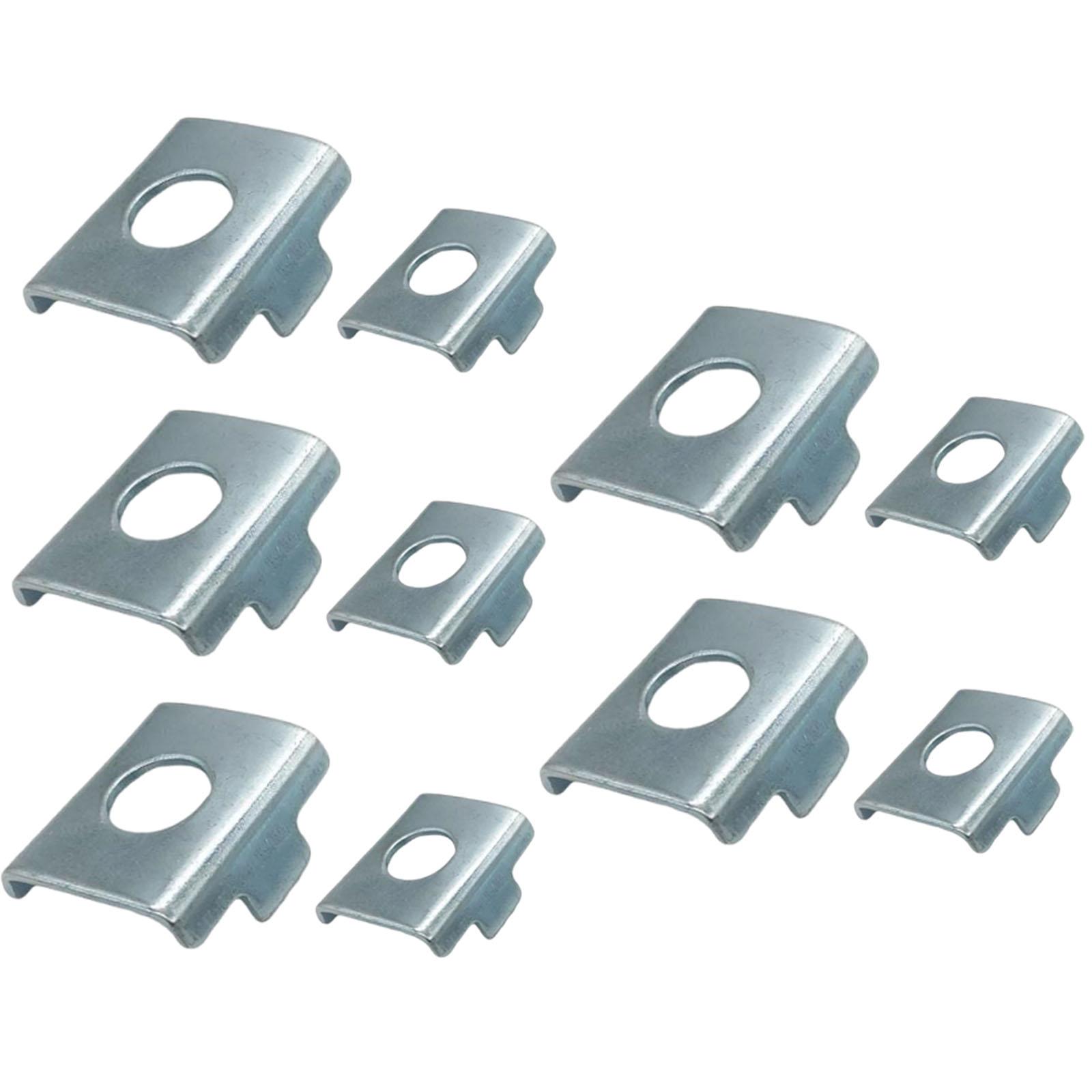 10 Pieces, Bicycle Training Wheel Positioning Piece, Professional, Auxiliary серебряный