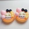 Cat Egg Tarts Bursting Creamy Imitation Silicone Feel Mud Decompression Toy