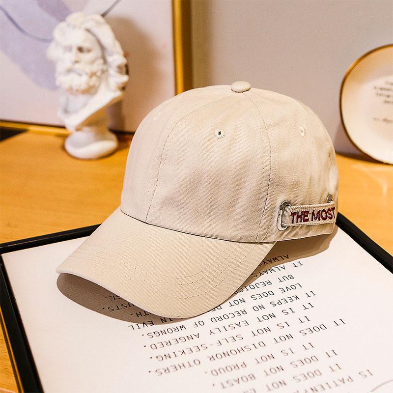 Hiphop Baseball Cap With Embroidered Letters For Casual Men And Women