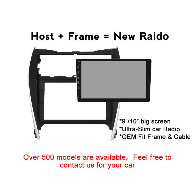 Large Screen Android Navigation Set with Frame & Wiring for 2012-2017 US Camry (Overseas Model)