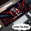 Custom Name Mouse pad Bologna Crest Design Mouse pad, Gaming Mouse Pad, keyboard pad, Desk Decor for computer notebook Fan Birthday Gift
