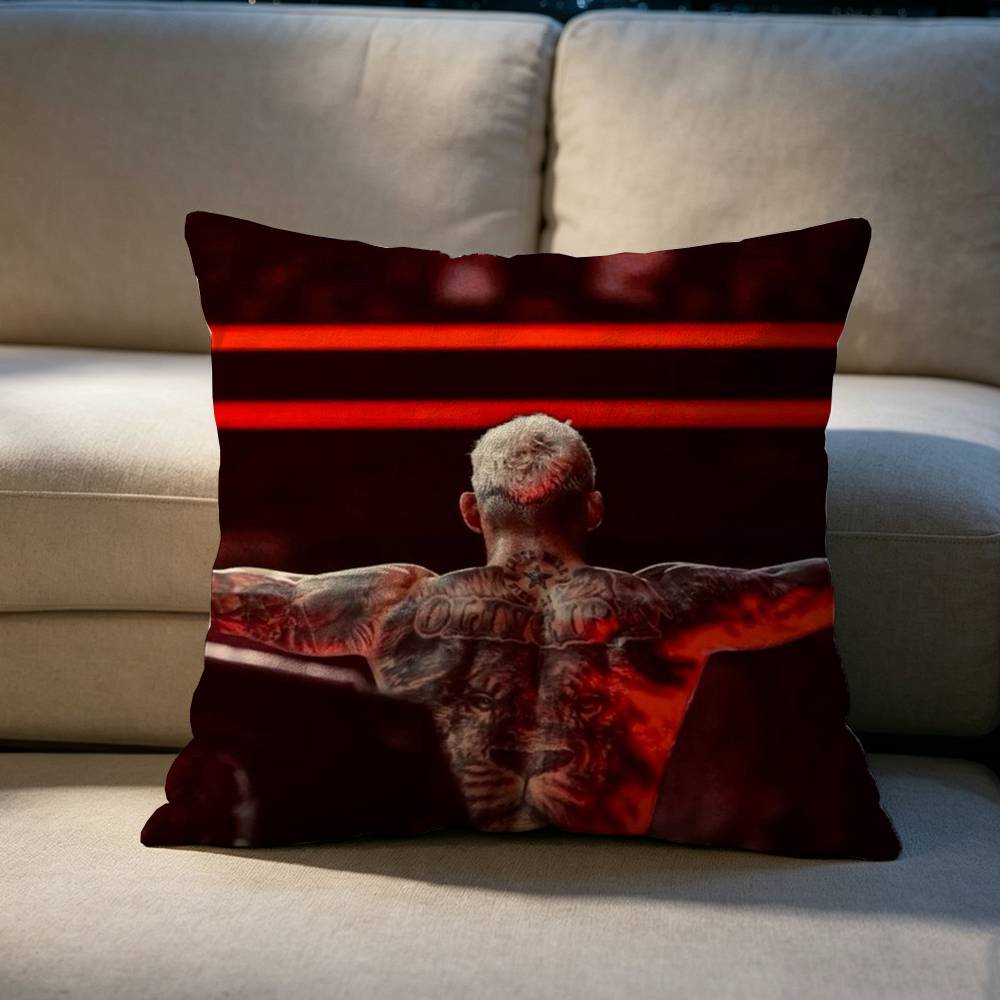 Charles Oliveira Do Bronx Pillow cover Soft Microfiber Pillowcase Home Sofa Decor Surprise Decorative printed.
