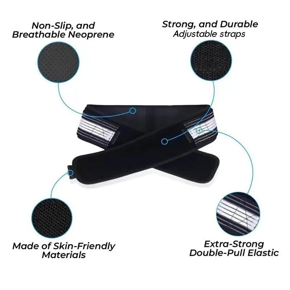 Sacroiliac  Joint Hip Belt Waist Belt Lower Back Support-Hip Braces for Hip Pain Pelvic Support Belt Sciatica Pelvis Lumbar
