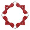 Silicone Trivet Mat Stainless Steel Hot Pot Holder NonSlip Coasters Heat Insulation Bowl Mats Foldable Table Pad Tableware Placemat for Hot Pans Bowls