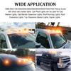 5 Stück Auto LED Dachmarkierungsleuchte Lauflicht Auto Kabine Dachspitzenmarkierungsleuchten Für Chevy GMC 1988 - 2002 Pickup
