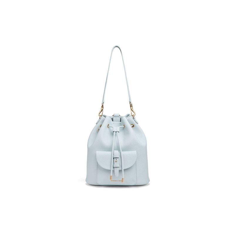 Charles & Keith Mini Ck 26 Summer Minimalist Drawstring Backpack Women Backpack CK2-60151619