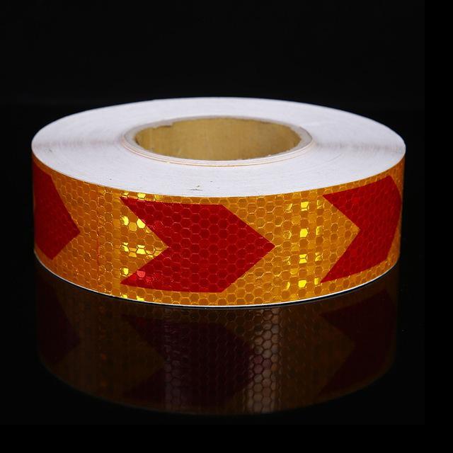 Reflective Safety Warning Tape 5cm X 3m for Trucks, Buses, and Cars