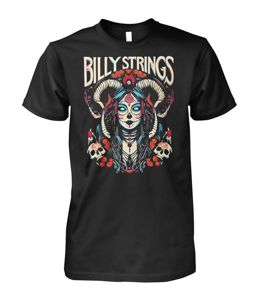 Billy Strings Happy New Year Eve 2024 T-shirt Cotton Unisex Tee S-4Xl BO944 Unisex T-Shirt XXXL